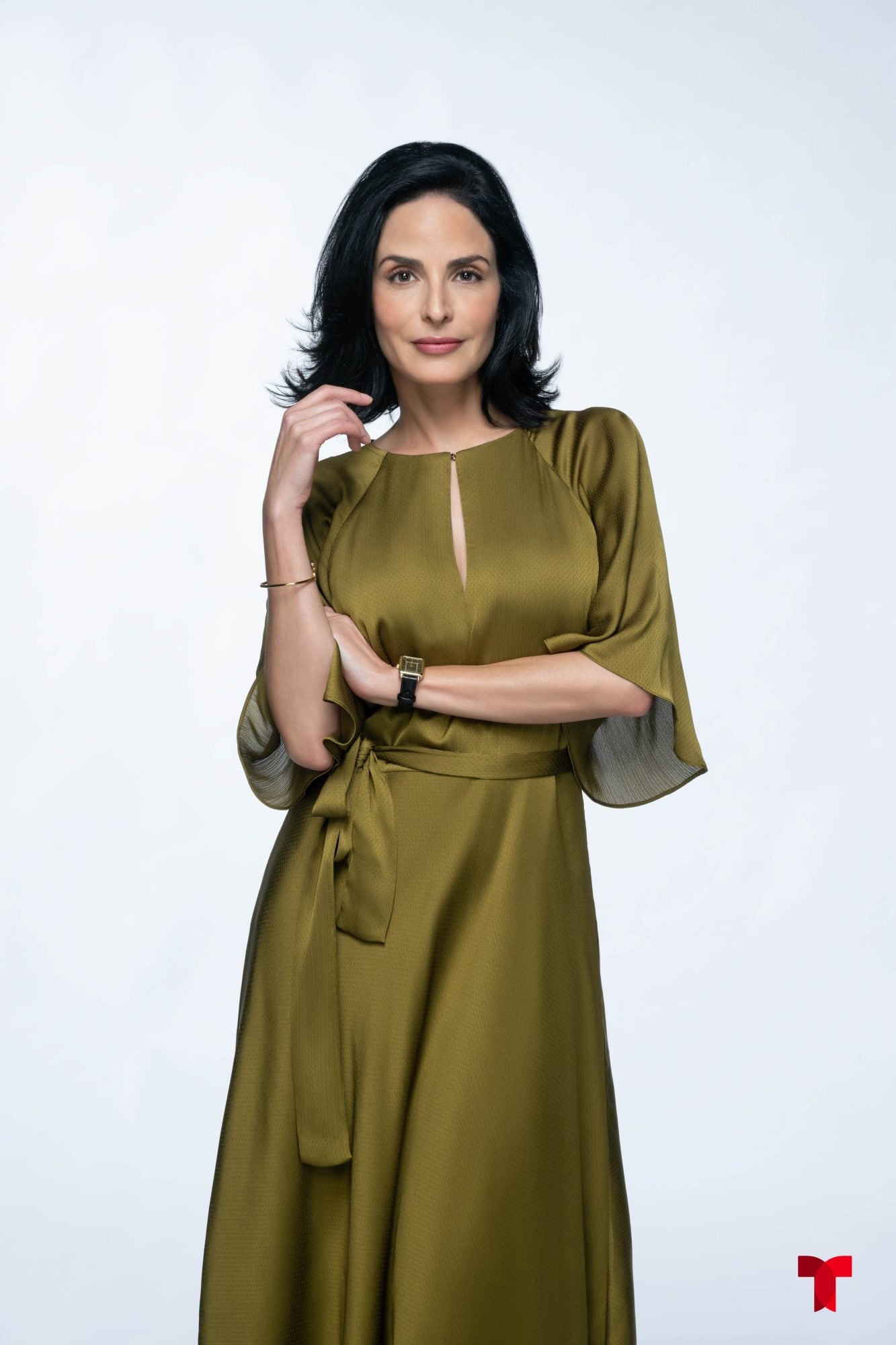 Ximena Herrera como Amelia San Román en la telenovela “Vuelve a mí” (Foto: Telemundo)