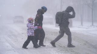 ¿Hasta cuándo durarán las tormentas invernales en Estados Unidos y qué zonas serán cubiertas de hielo y nieve?