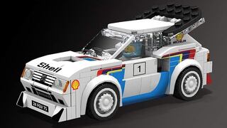 Otra leyenda en Lego: el Peugeot 205 Turbo 16 del Rally Mundial