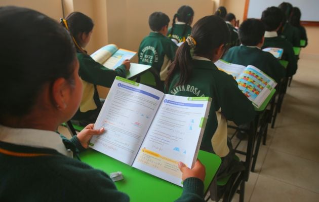 Un estudio revela que 831 mil niños peruanos atraviesan la alfabetización inicial con riesgo para desarrollar habilidades lectoras. Foto: USI.