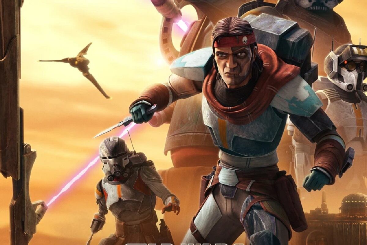Hunter, líder de la brigada 99 de clones “defectuosos”, en la tercera temporada de "Star Wars: The Bad Batch" (Foto: Lucasfilm)