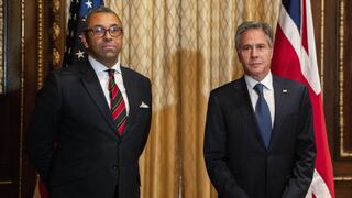 Blinken y el ministro de exteriores británico discuten acuerdo con Irán 
