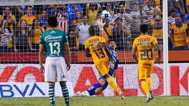 Tigres igualó 1-1 frente a León por la octava jornada de la Liga MX