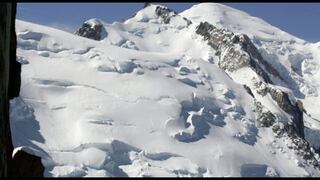 La montaña más alta de los Alpes se redujo 1,3 metros