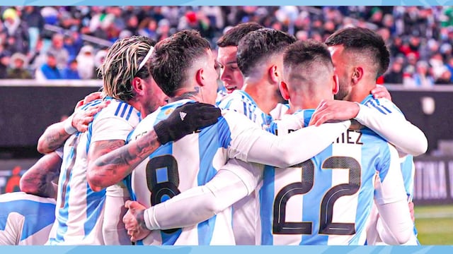 Argentina vs El Salvador: resumen de la goleada de la “Albiceleste” sin Lionel Messi