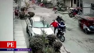 Ate: asaltan a comerciante y le roban S/ 20 mil | VIDEO
