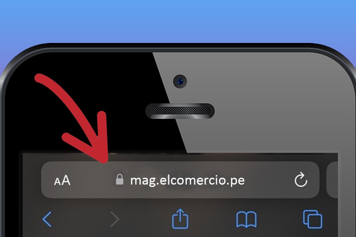 Conoce el significado de la barra negra que aparece en el iPhone. (Foto: composición Mag)