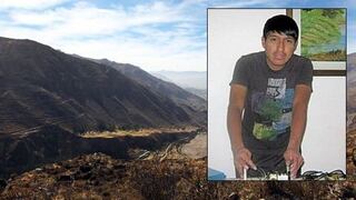 Hallaron muerto al universitario que se perdió camino a santuario en Arequipa