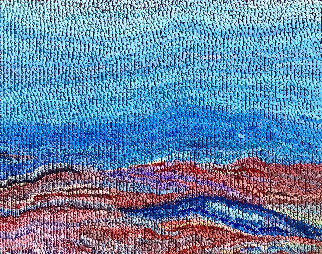 Una de las obras de la artista Laura Castro exhibidas en Pinta Lima 2025.