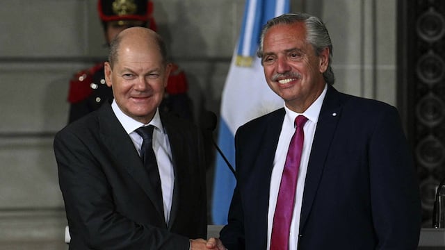 Olaf Scholz y Alberto Fernandez reafirmaron importancia de un acuerdo “rápido” Unión Europea-Mercosur