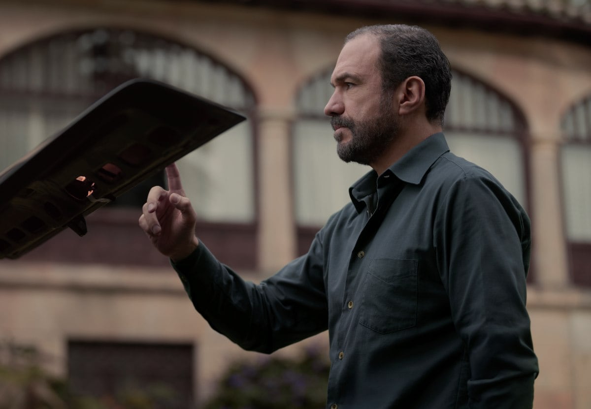 Salvador del Solar en escena de "Delirio".