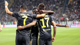 Juventus efectivo, Cristiano no: venció 2-1 al Parma con goles de Mandzukic y Matuidi
