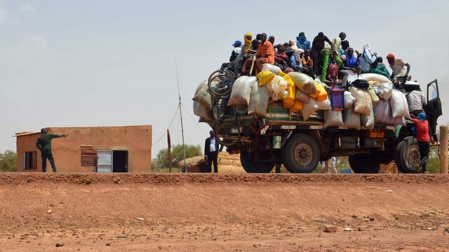ONU ha rescatado a unos 20.000 migrantes abandonados en el desierto del Sahel
