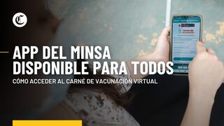 Carnet de vacunación: descubre la nueva app del Minsa