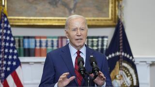 Joe Biden condena la violencia en las protestas universitarias contra la guerra en Gaza