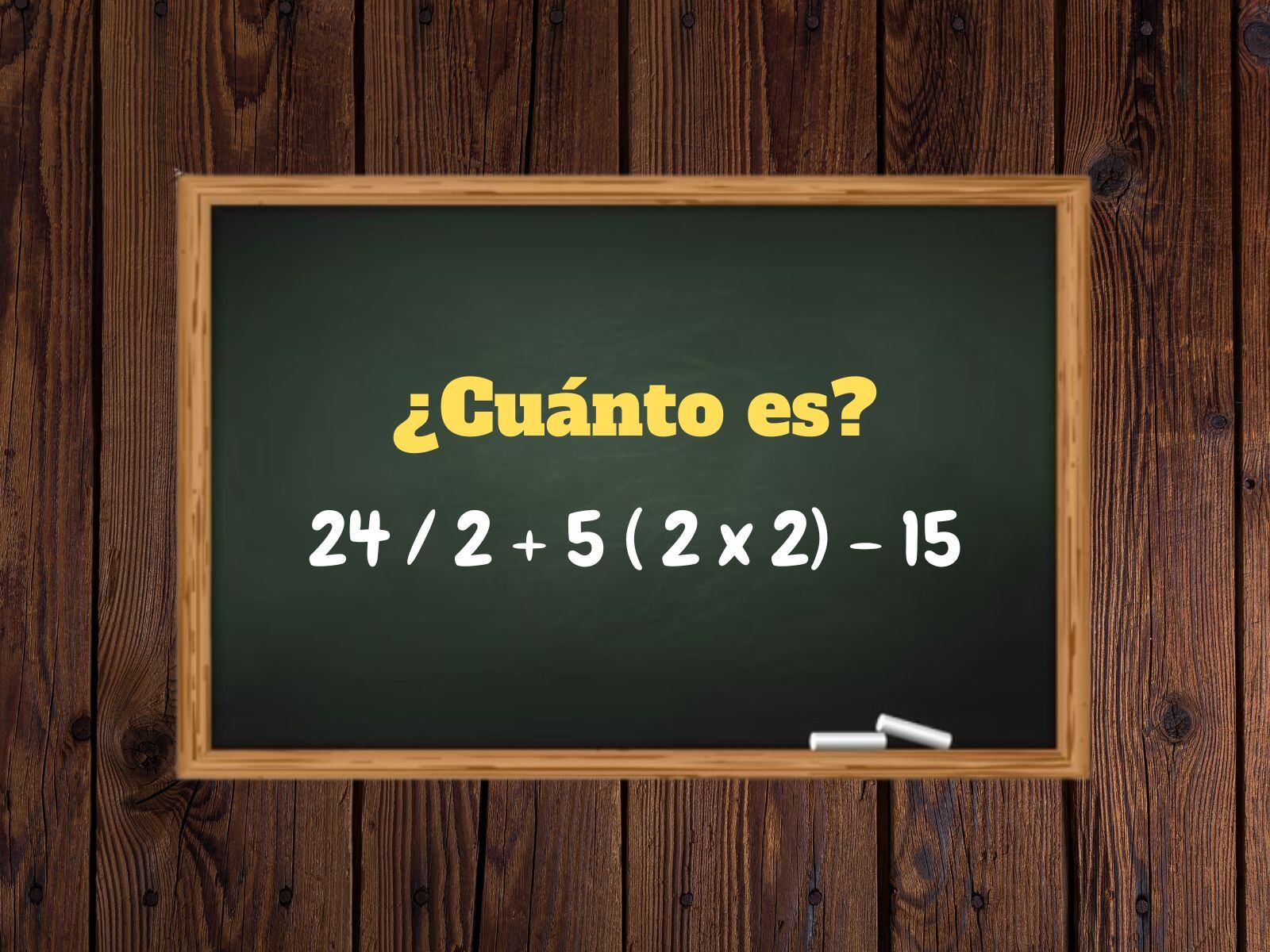 Reto matemático: ¿Serás capaz de resolver este problema en el tiempo indicado? (Creación: Mag)