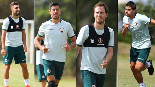 Corzo, Novick, Alonso y Urruti entrenaron en Campo Mar con Universitario