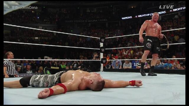 WWE: la Noche de Campeones en la que Lesnar retuvo su título