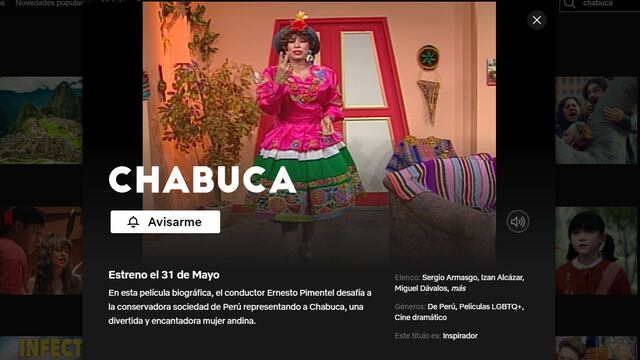 “Chabuca”, la película de Ernesto Pimentel, confirma su llegada a Netflix