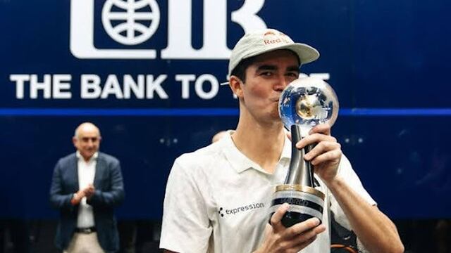 Campeón mundial junior, absoluto y el sueño de una medalla olímpica: una década de gloria en squash de Diego Elías que puede coronar en Los Ángeles 2028