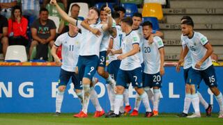 Argentina vs. Mali: Gaich aprovechó un blooper en defensa para anotar el 1-0