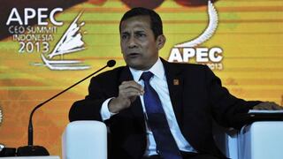 Ollanta Humala adelantó su regreso a Lima desde la Cumbre APEC