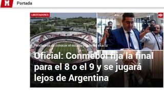 River vs. Boca: la reacción de la prensa ante la decisión de Conmebol tras la reunión en Asunción | FOTOS