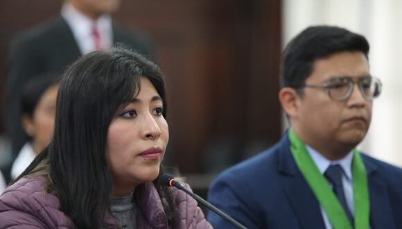 Betssy Chávez fue detenida en Tacna. Es investigada por el delito de rebelión. (Foto: Poder Judicial)