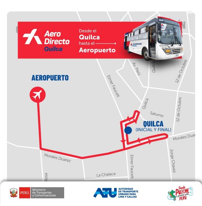 ATU | Si te diriges desde Quilca
