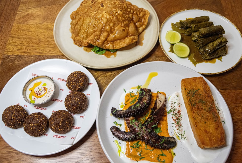 Algunas de las delicias en Ezzem.