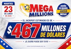 Números ganadores del Mega Millions: mira los resultados del sorteo del martes 23 de junio 2026 con premio mayor de 467 millones