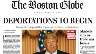 Editorial de The Boston Globe imagina así a Trump de presidente