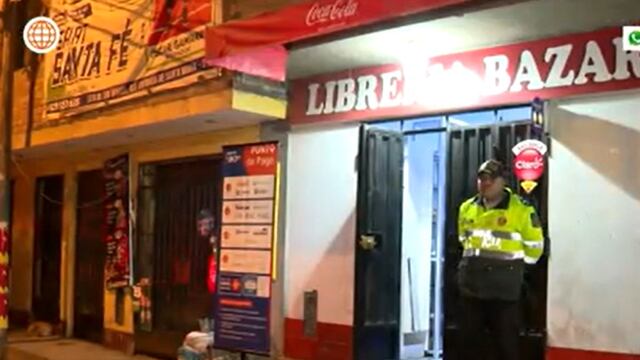 San Juan de Lurigancho: extorsionadores disparan contra una librería y exigen pago de S/10 mil a su dueño