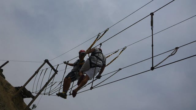 El circuito de cuerdas que todo aventurero debe hacer cerca de Lima | FOTOS