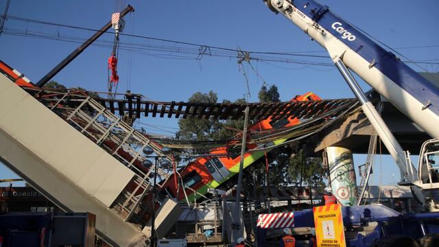 México: pedirán peritaje internacional para averiguar causas del trágico accidente en el Metro de CDMX