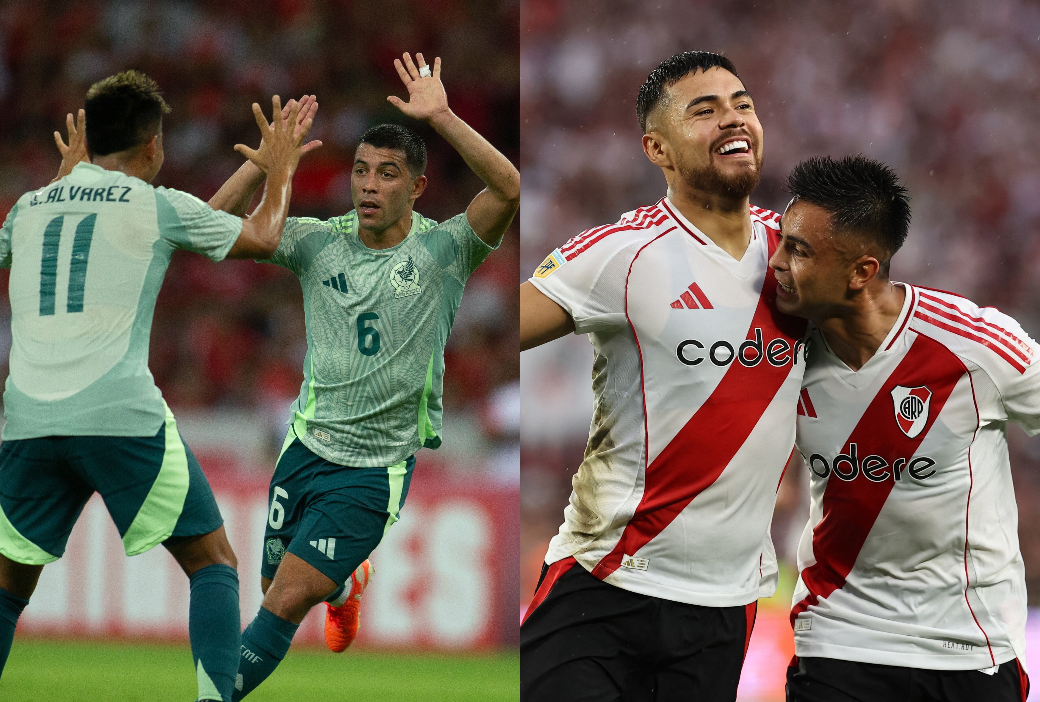 Consulta todos los detalles sobre el partido entre México y River Plate en un amistoso que se juega en el Estadio Monumental de Buenos Aires. (Foto: AFP / Composición MAG)