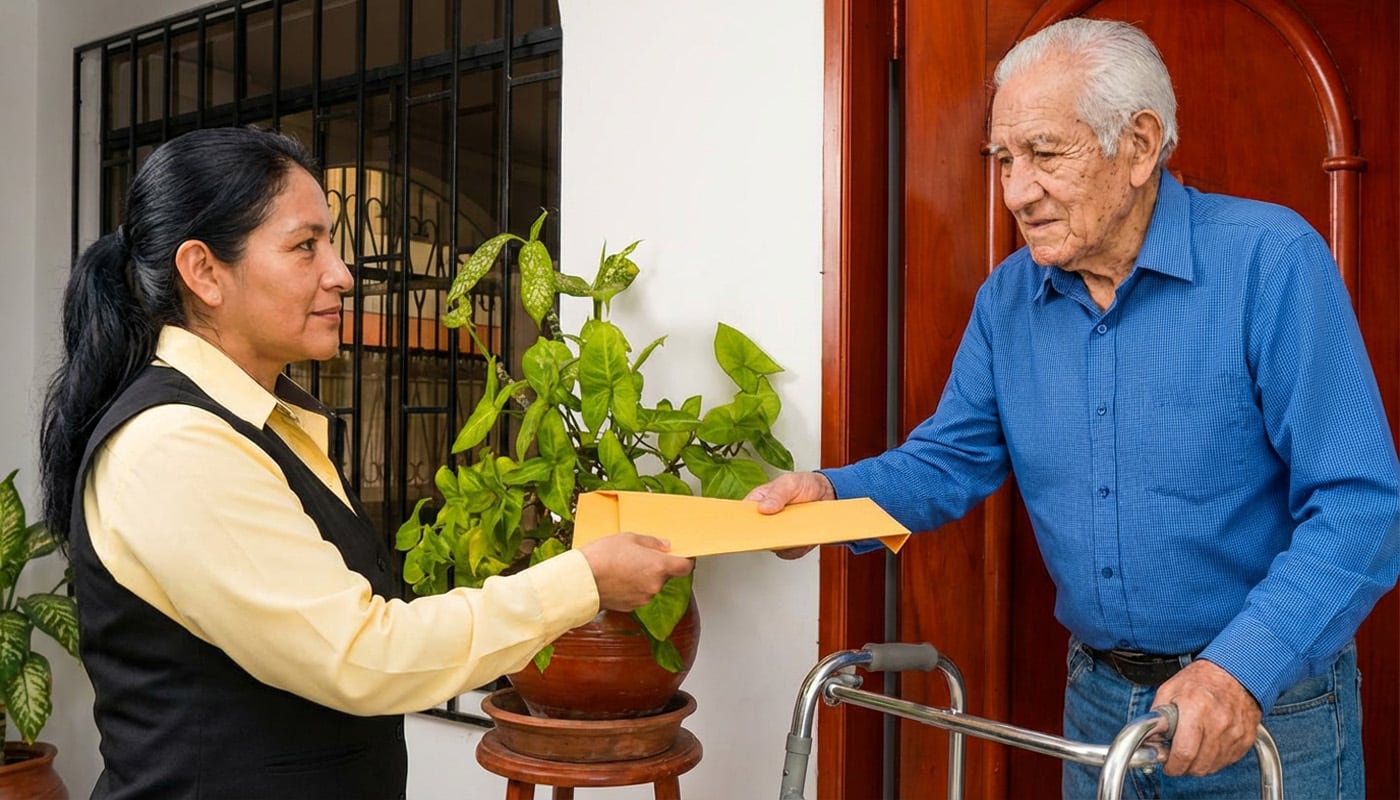 Pensión ONP de diciembre 2025: ¿Hasta cuándo puedes recibir el pago en tu domicilio? | Composición EC: Andina / Gémini