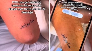 Se realiza un tatuaje en árabe, pero queda impactada por su verdadero significado