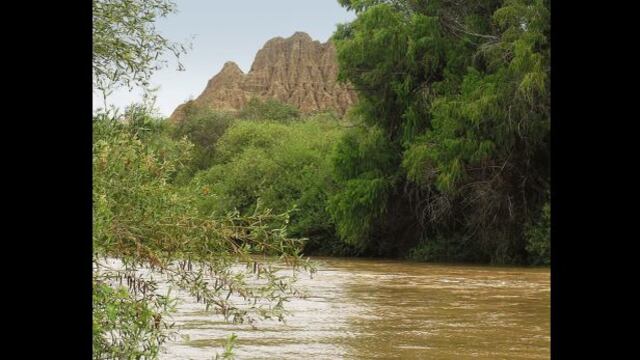 Aumento del caudal del río La Leche amenaza a templos preíncas