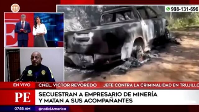 Trujillo: secuestran a empresario dedicado a minería informal y asesinan a dos personas | VIDEO