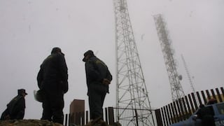 Huancavelica: presuntos terroristas derriban antena telefónica
