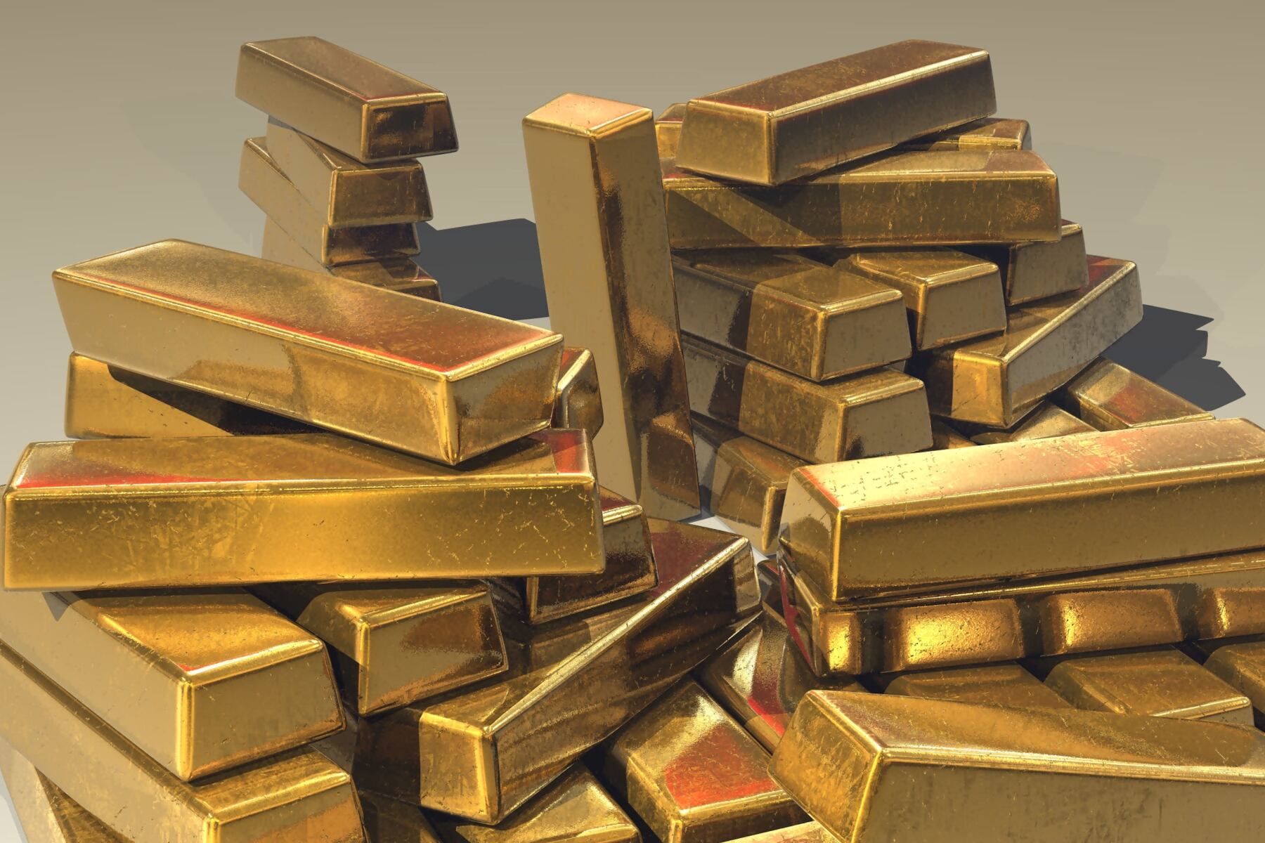 El lingote de oro podría aumentar su valor al cabo de unos meses (Foto: Pexels)