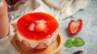Receta de bavarois rápido de fresas