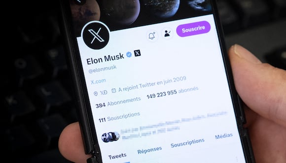 Elon Musk es el dueño de Twitter, red social que ahora se llamara X (Foto: AFP)