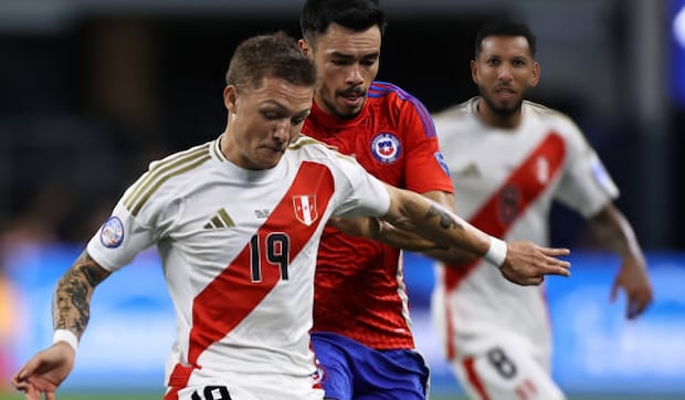 Oliver Sonne ingresó en el Perú vs Chile por Copa América. (Foto: Getty Images).