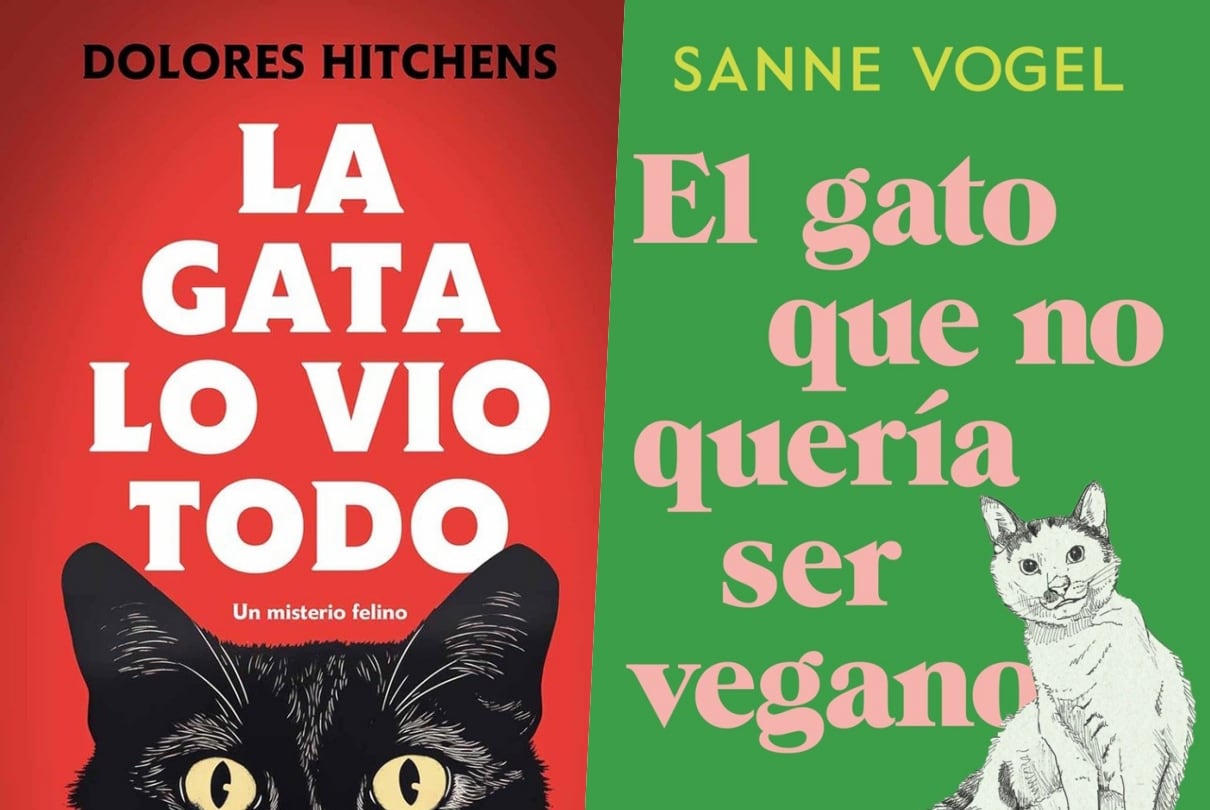 Libros y gatos