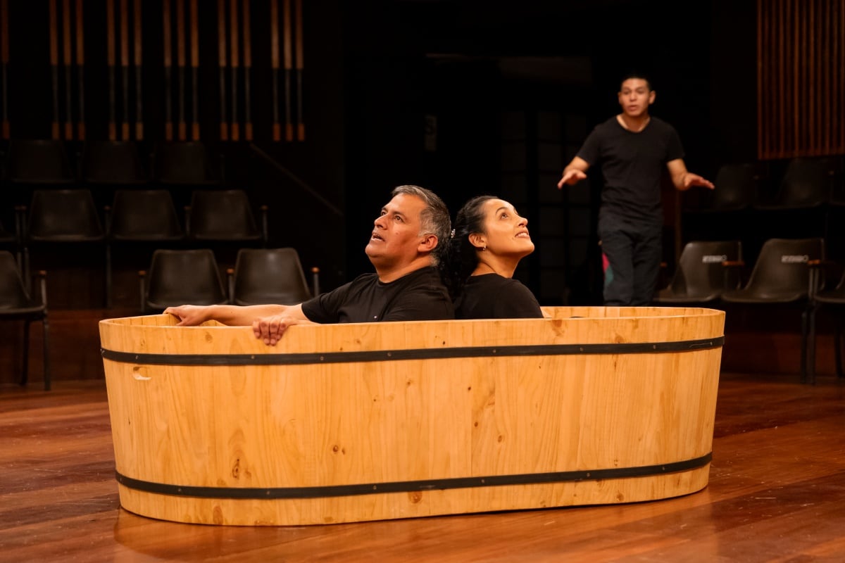 Escena de "Una hazaña nacional".