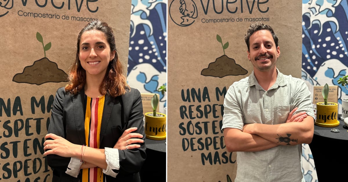 Pía Pacheco y Gonzalo León son los fundadores de "Vuelve Compostario". Amigos y socios, ambos comparten su amor por la naturaleza y el medio ambiente.