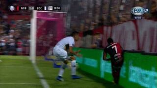 Boca vs. Newell's EN VIVO vía FOX Sports 2: Emmanuel Más recibió tarjeta amarrilla por empujón | VIDEO