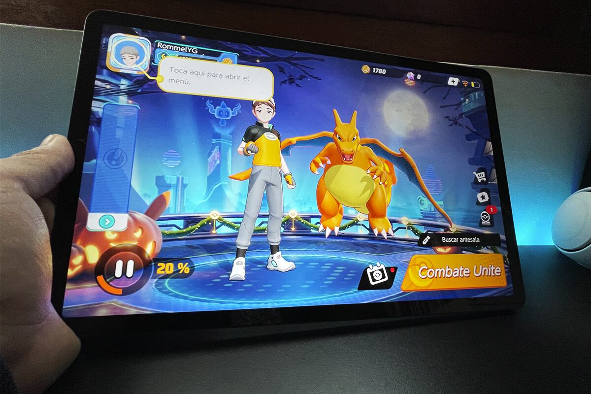 Samsung Galaxy Tab S7 FE puede correr juegos con normalidad, aunque puede generar cierto lag. (Foto: Rommel Yupanqui)